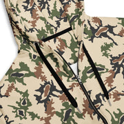 Scrambled Eggs Desert CAMO Unisex Zip Hoodie