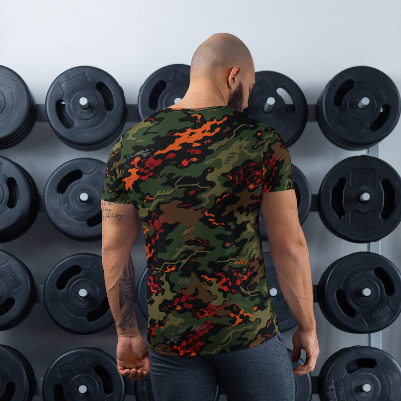 Emberborne Rescue Vanguard CAMO Mens Athletic T-Shirt - Shirt