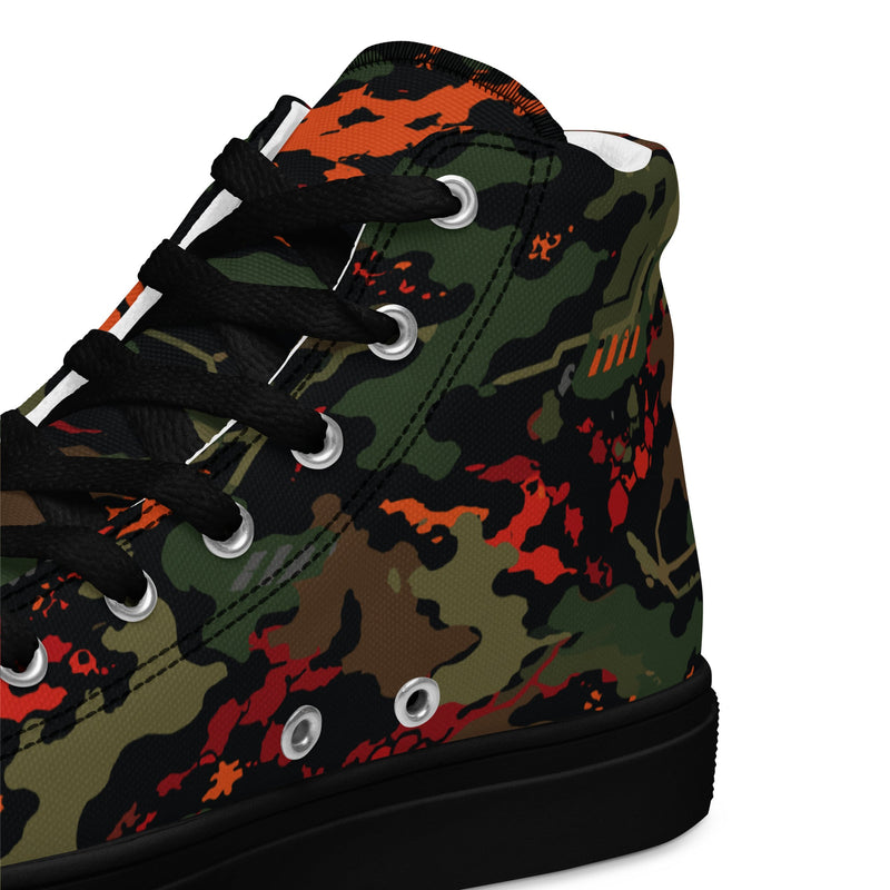 Emberborne Rescue Vanguard CAMO Mens High-Top Canvas Shoes