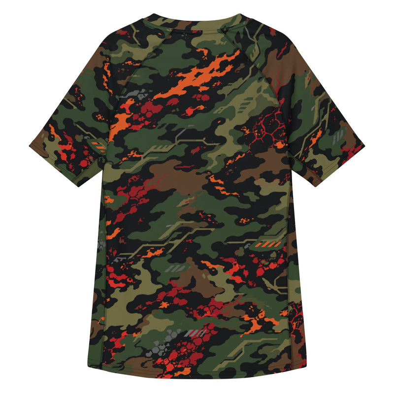 Emberborne Rescue Vanguard CAMO Mens Short-Sleeve Rash Guard - SS