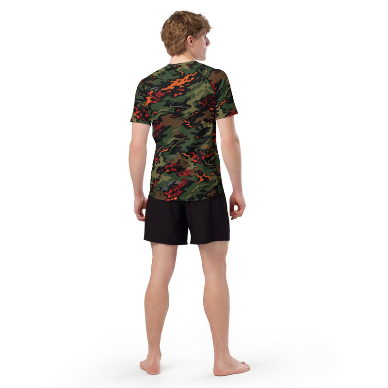 Emberborne Rescue Vanguard CAMO Mens Short-Sleeve Rash Guard - SS