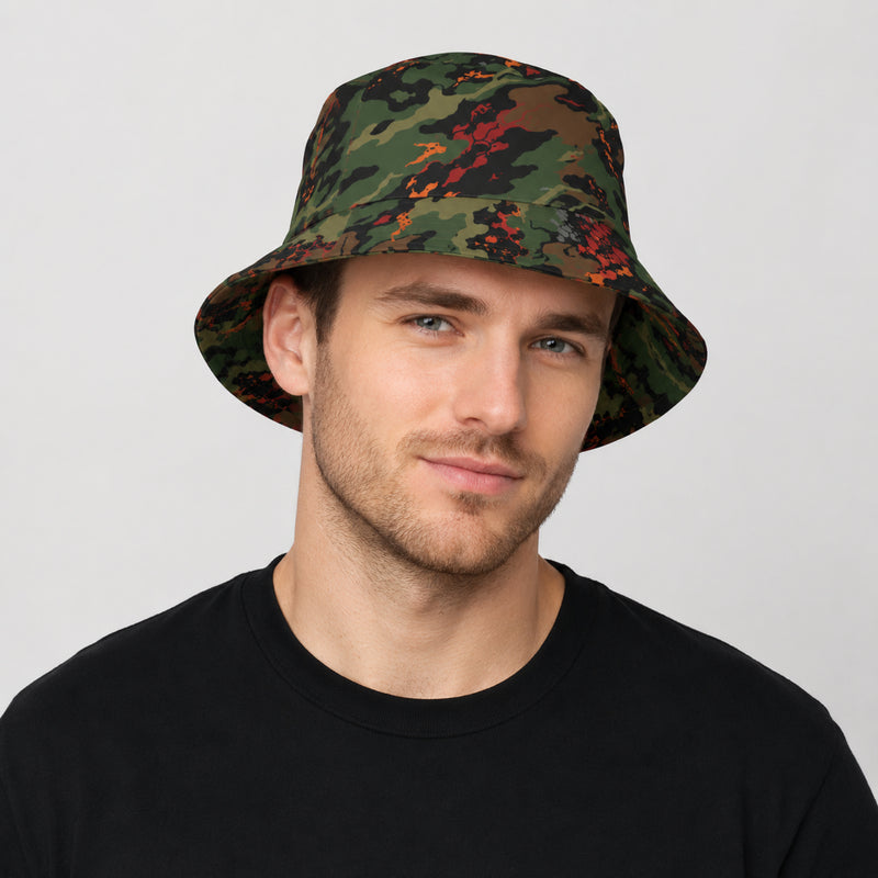 Emberborne Rescue Vanguard CAMO Reversible Bucket Hat - Head