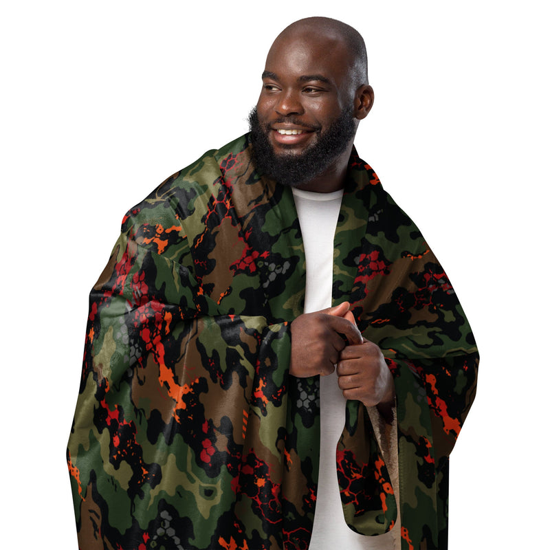 Emberborne Rescue Vanguard CAMO Sherpa Blanket