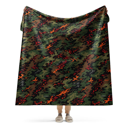 Emberborne Rescue Vanguard CAMO Sherpa Blanket - 60″×80″