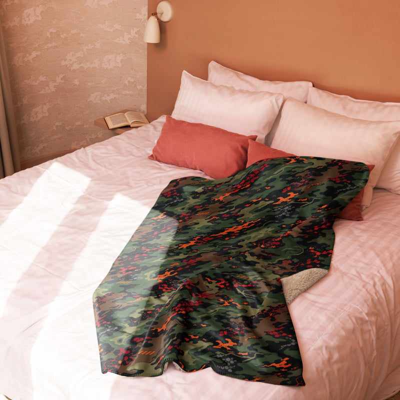 Emberborne Rescue Vanguard CAMO Sherpa Blanket