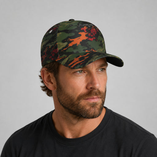 Emberborne Rescue Vanguard CAMO Snapback Ball Cap - U / White - Head