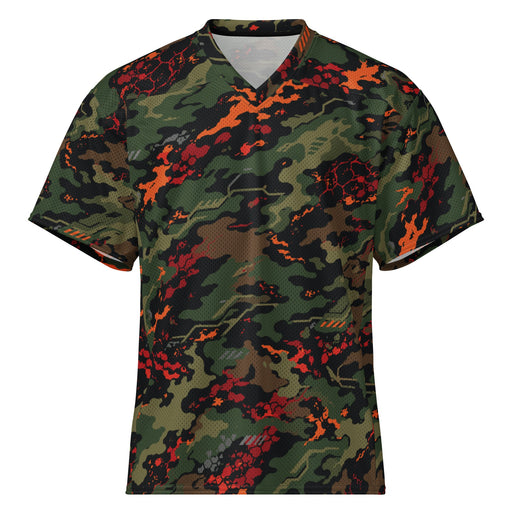 Emberborne Rescue Vanguard CAMO Unisex American Football Jersey - 2XS
