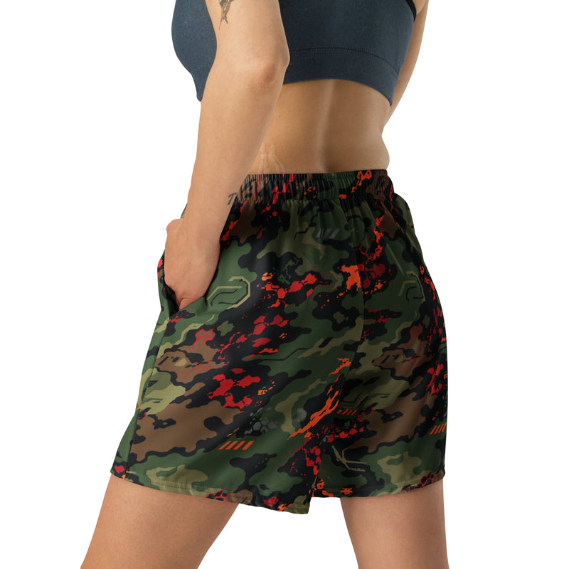 Emberborne Rescue Vanguard CAMO Unisex Athletic Long Shorts