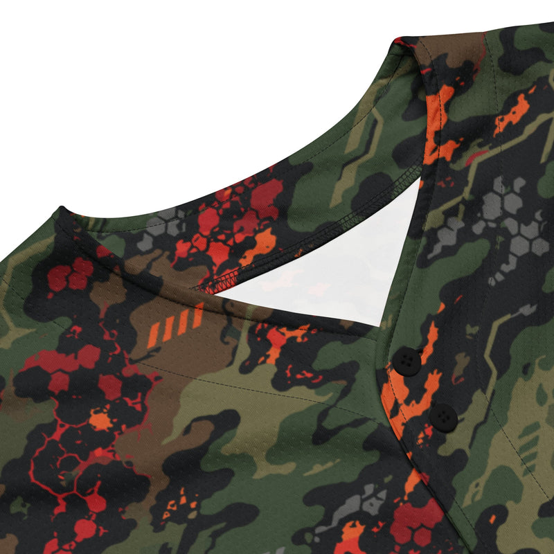 Emberborne Rescue Vanguard CAMO Unisex Baseball Jersey