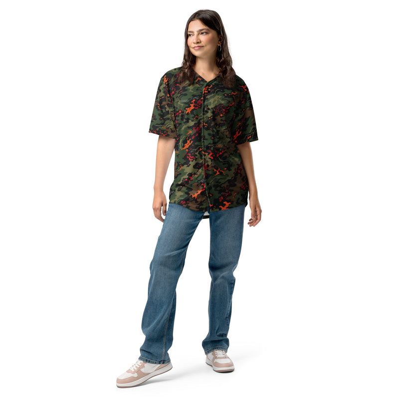 Emberborne Rescue Vanguard CAMO Unisex Baseball Jersey