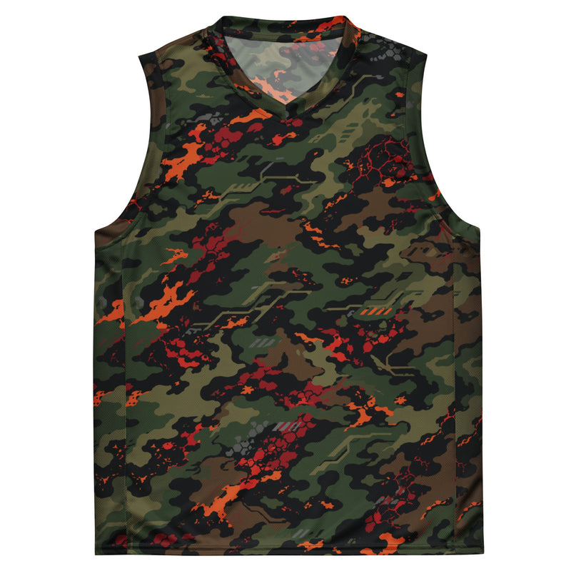 Emberborne Rescue Vanguard CAMO Unisex Basketball Jersey
