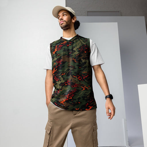 Emberborne Rescue Vanguard CAMO Unisex Basketball Jersey - 2XS