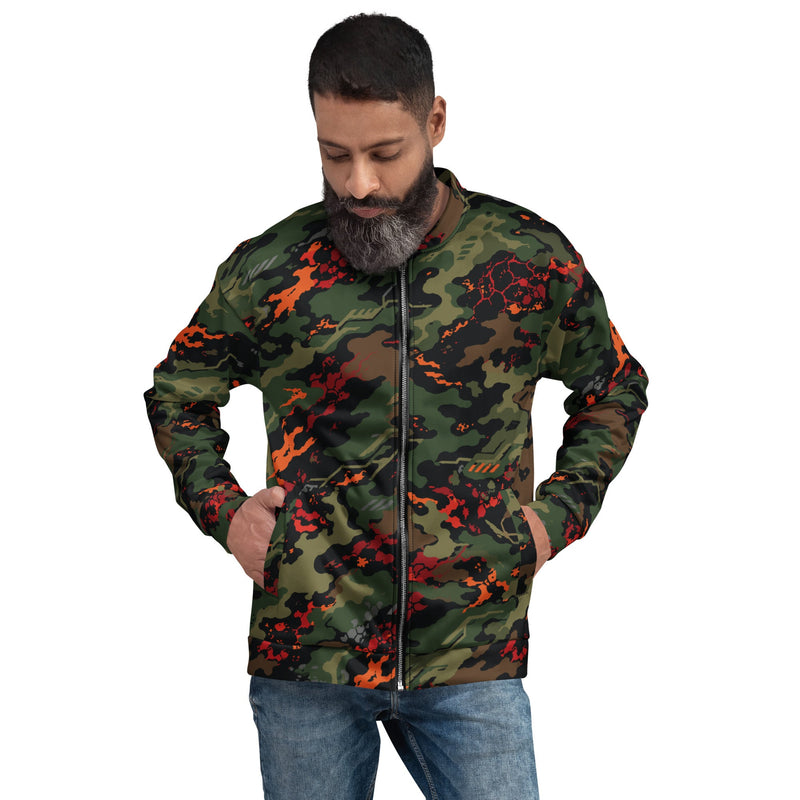 Emberborne Rescue Vanguard CAMO Unisex Bomber Jacket