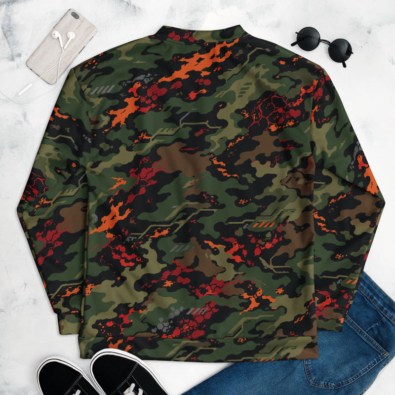 Emberborne Rescue Vanguard CAMO Unisex Bomber Jacket