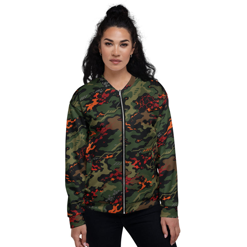 Emberborne Rescue Vanguard CAMO Unisex Bomber Jacket