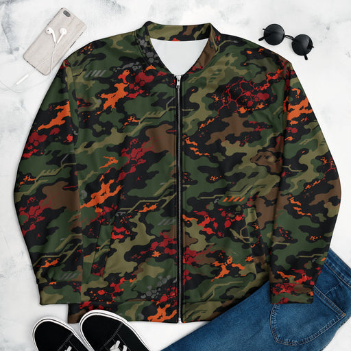 Emberborne Rescue Vanguard CAMO Unisex Bomber Jacket - XS