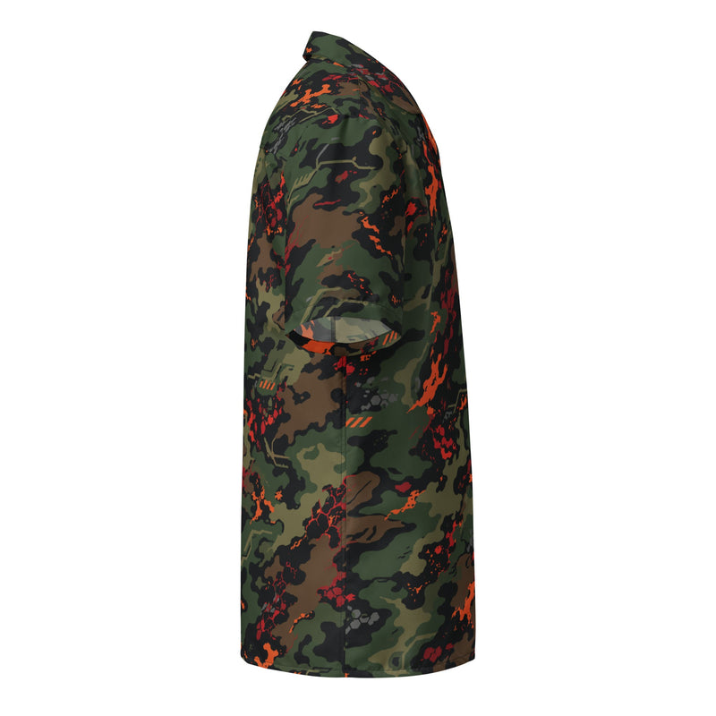 Emberborne Rescue Vanguard CAMO Unisex Short-Sleeve Button Shirt - Button-Up
