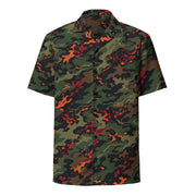 Emberborne Rescue Vanguard CAMO Unisex Short-Sleeve Button Shirt - 2XS - Button-Up