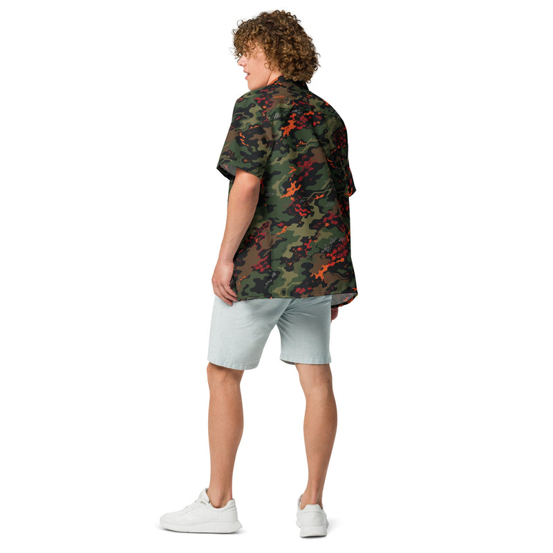Emberborne Rescue Vanguard CAMO Unisex Short-Sleeve Button Shirt - Button-Up