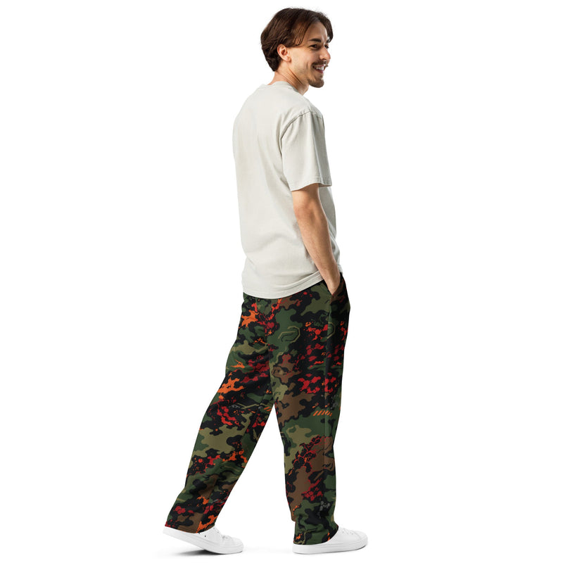 Emberborne Rescue Vanguard CAMO Unisex Wide-Leg Joggers