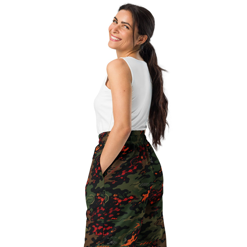 Emberborne Rescue Vanguard CAMO Unisex Wide-Leg Joggers