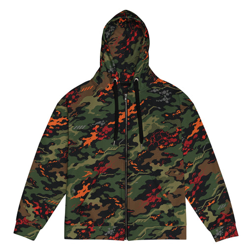 Emberborne Rescue Vanguard CAMO Unisex Zip Hoodie - 2XS