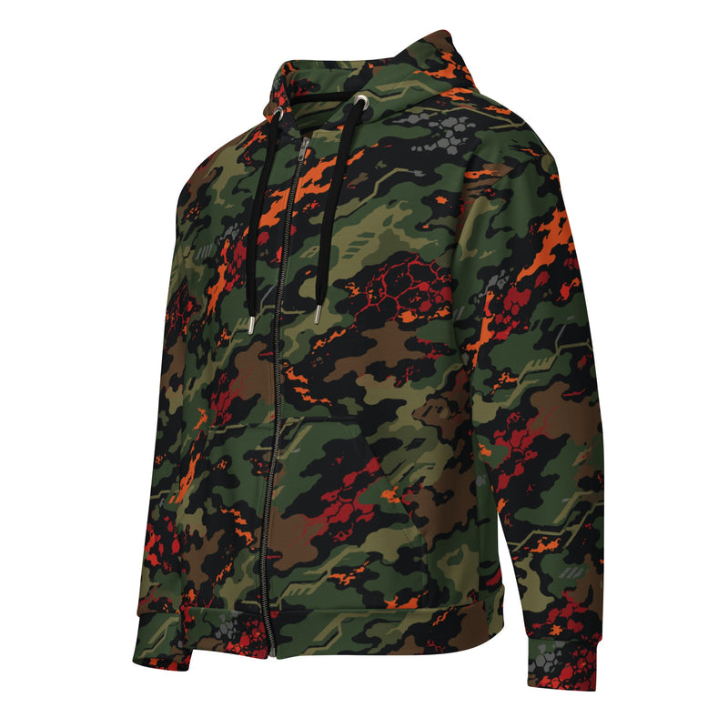 Emberborne Rescue Vanguard CAMO Unisex Zip Hoodie