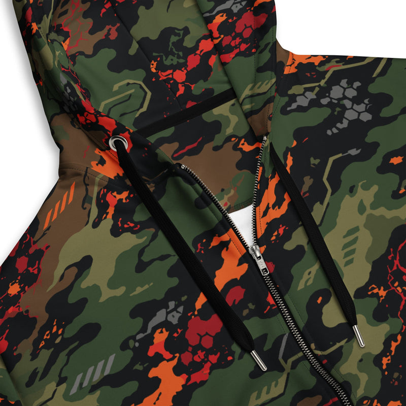 Emberborne Rescue Vanguard CAMO Unisex Zip Hoodie