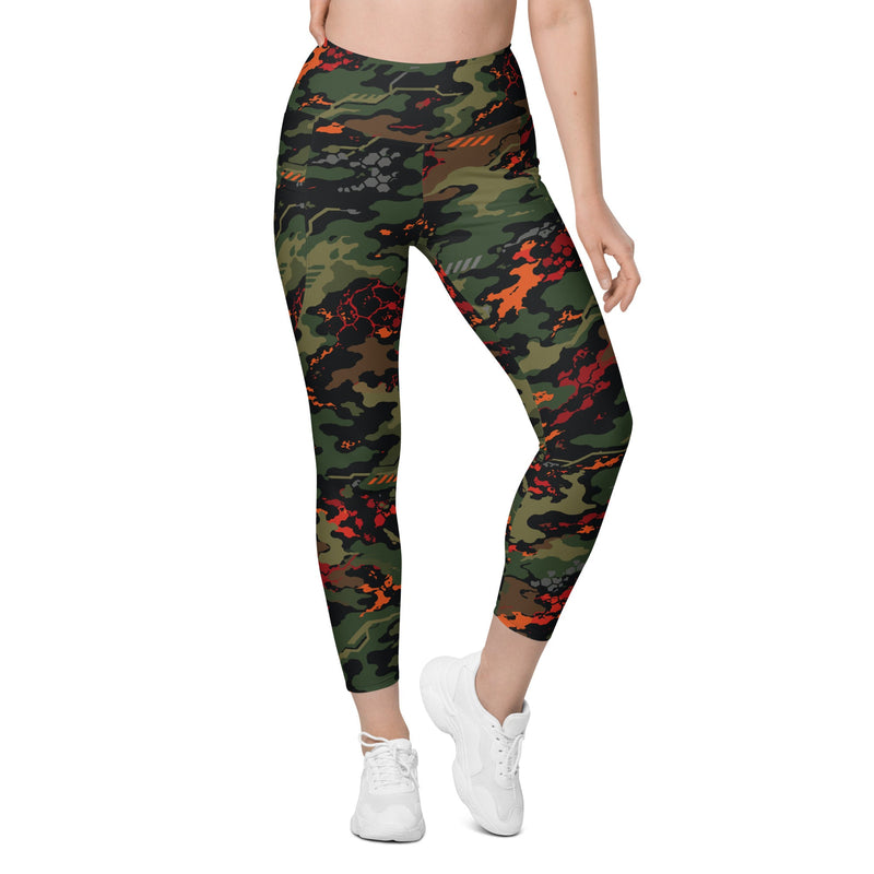 Emberborne Rescue Vanguard CAMO Womens Leggings with Pockets - Women