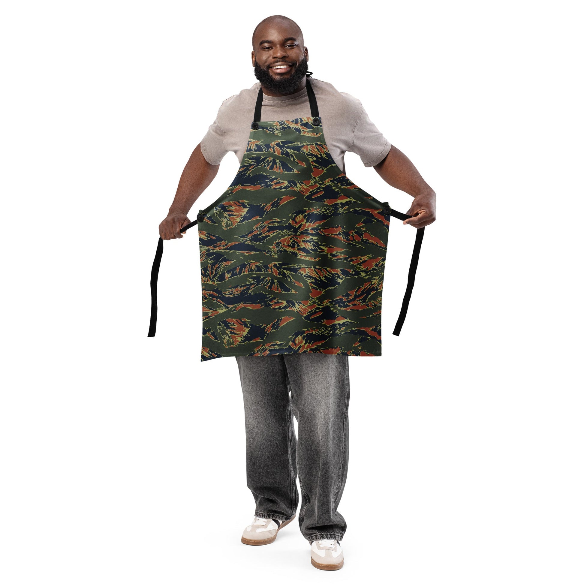 Equador Tiger Stripe Orange CAMO Apron