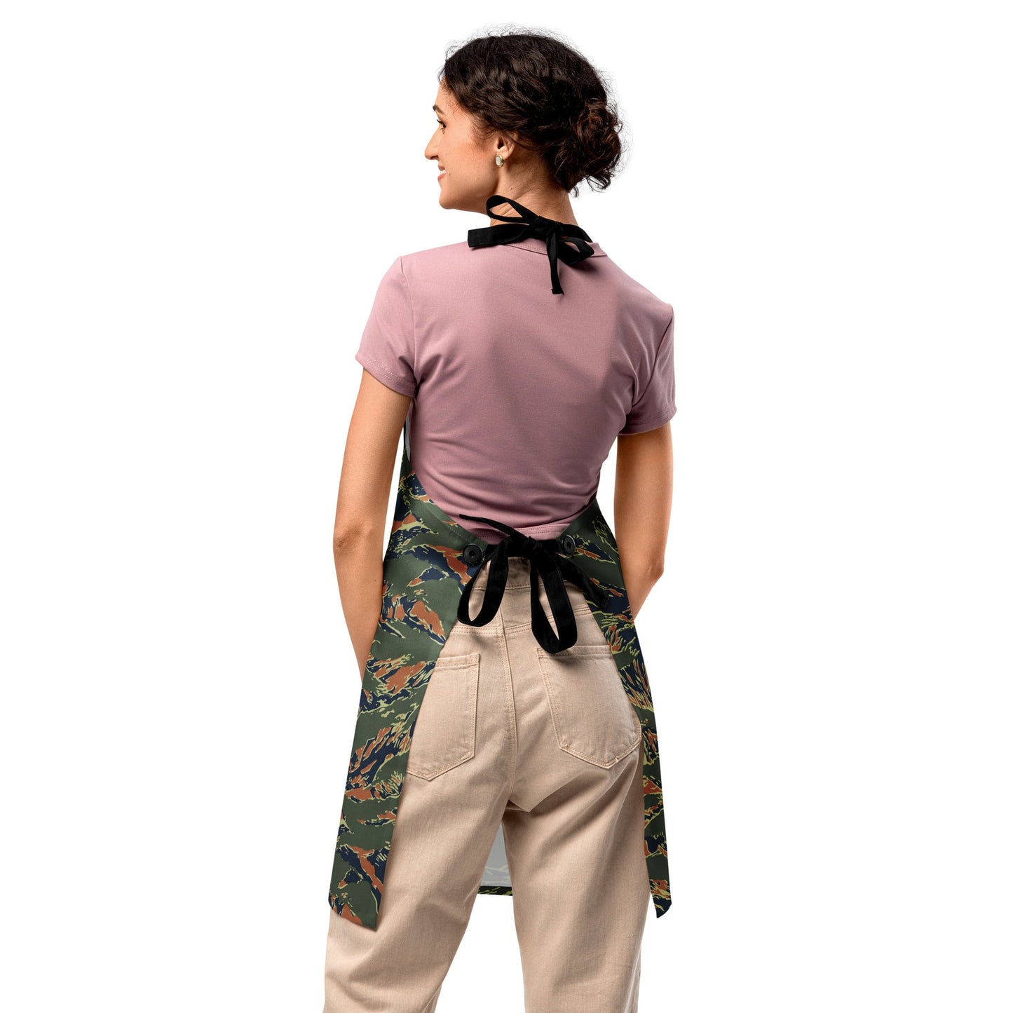 Equador Tiger Stripe Orange CAMO Apron