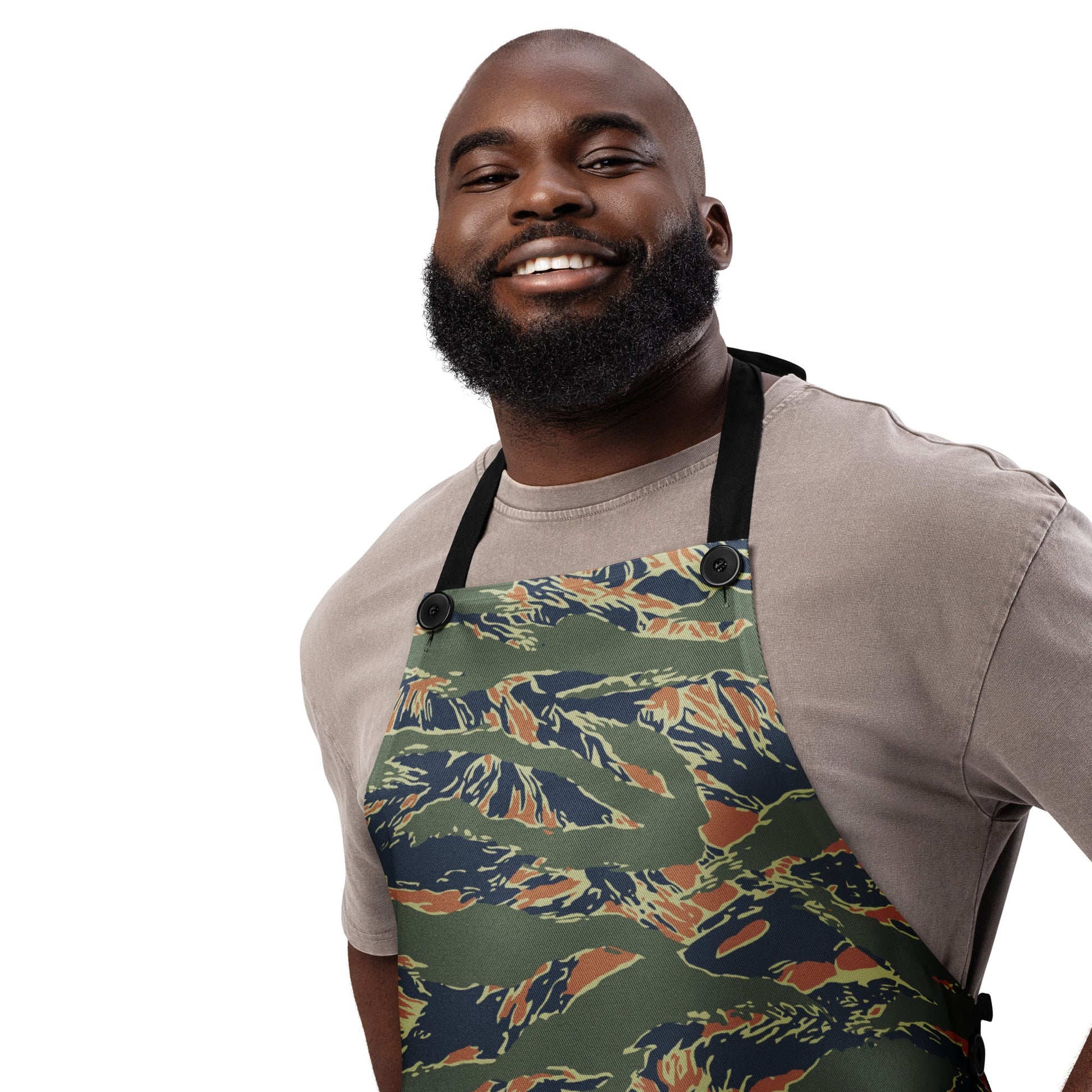 Equador Tiger Stripe Orange CAMO Apron