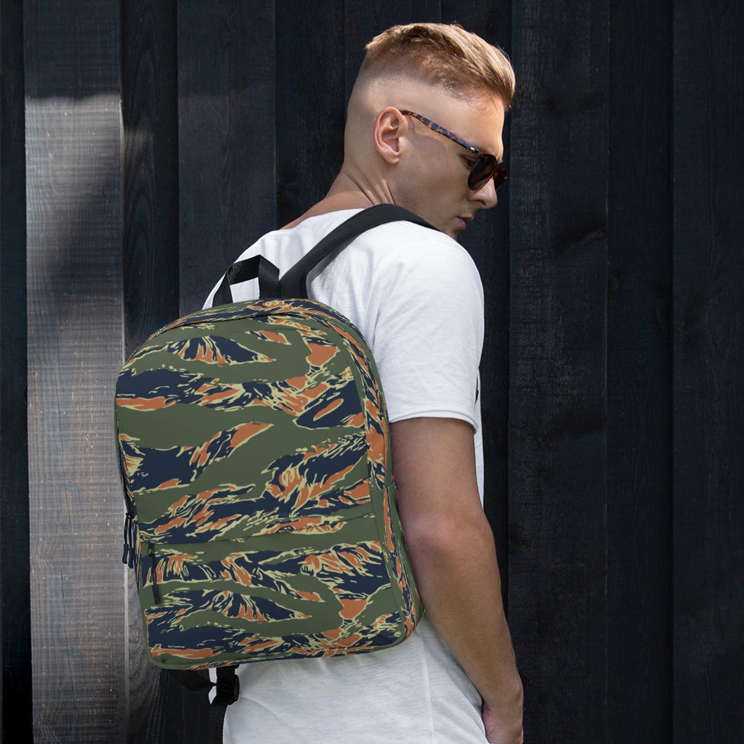 Equador Tiger Stripe Orange CAMO Backpack