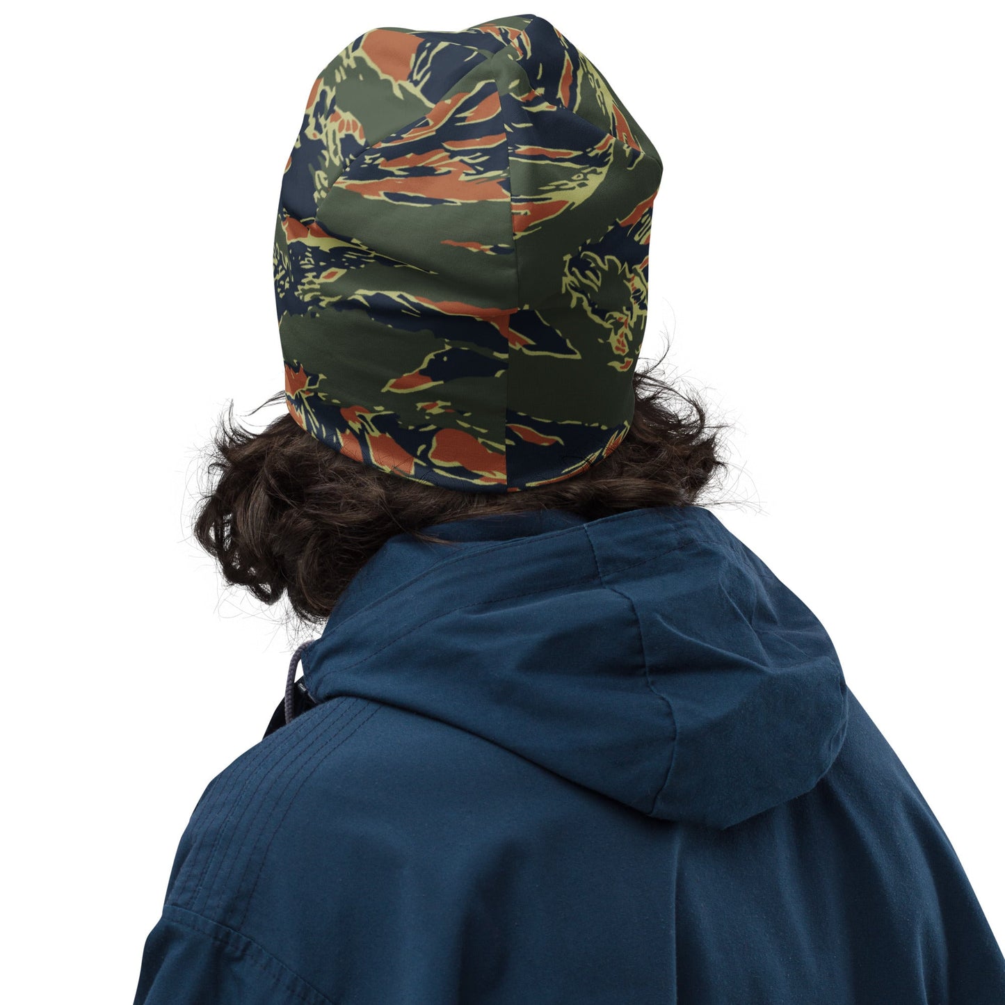 Equador Tiger Stripe Orange CAMO Beanie