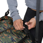 Tiger Stripe Volcanic Ember CAMO Duffle Bag