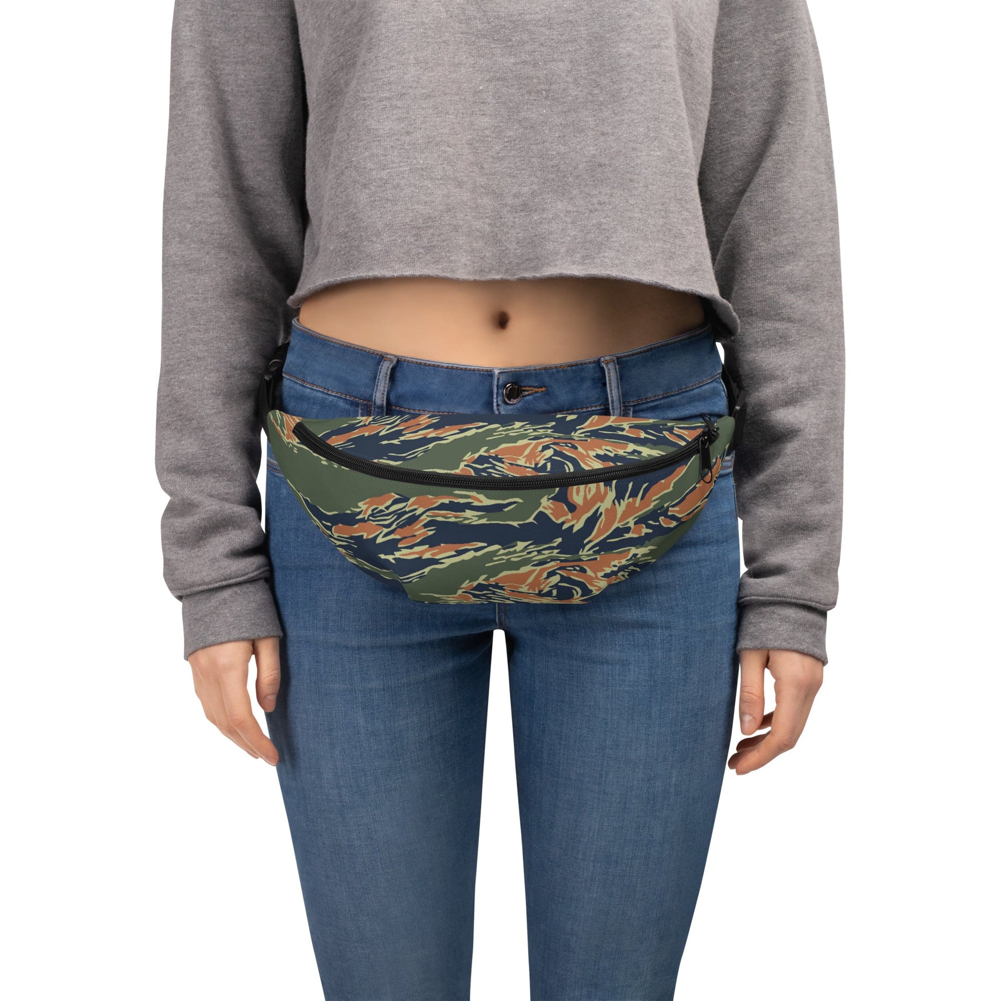 Equador Tiger Stripe Orange CAMO Fanny Pack