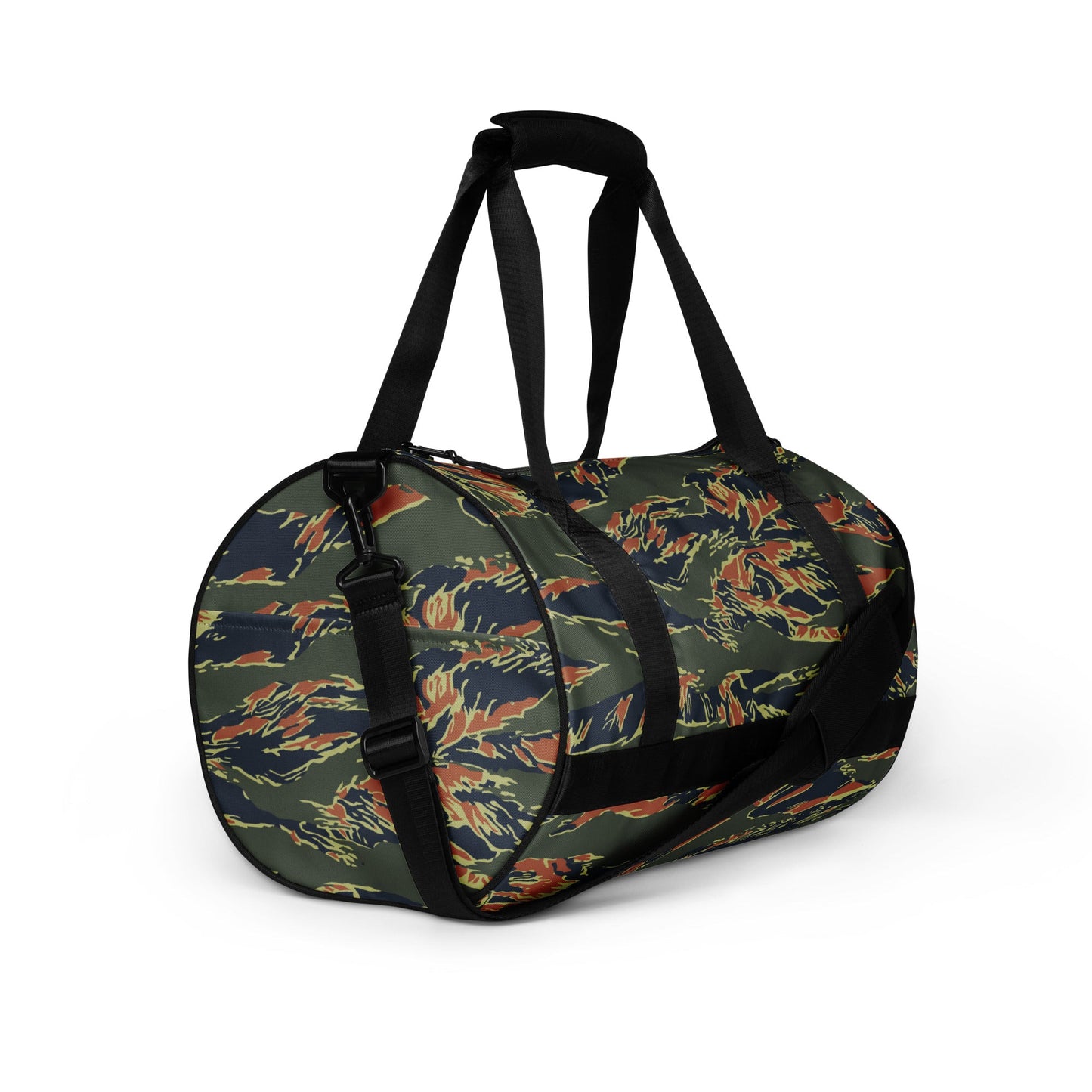 Equador Tiger Stripe Orange CAMO Gym Bag