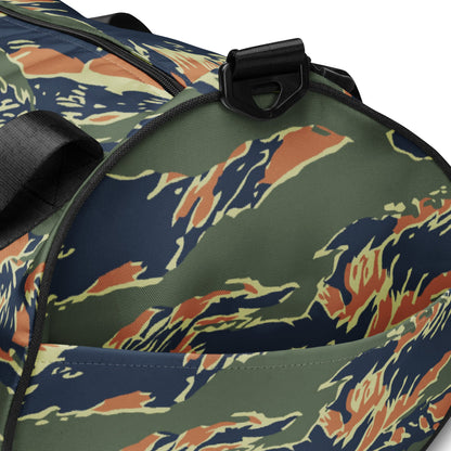 Equador Tiger Stripe Orange CAMO Gym Bag