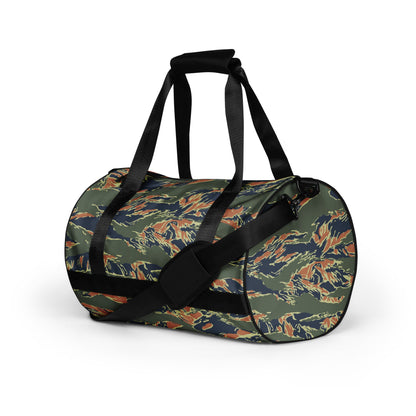 Equador Tiger Stripe Orange CAMO Gym Bag