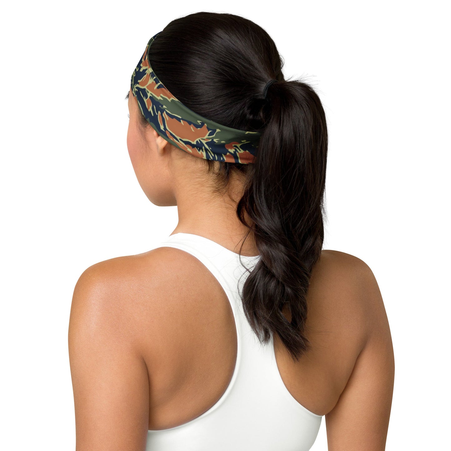 Equador Tiger Stripe Orange CAMO Headband