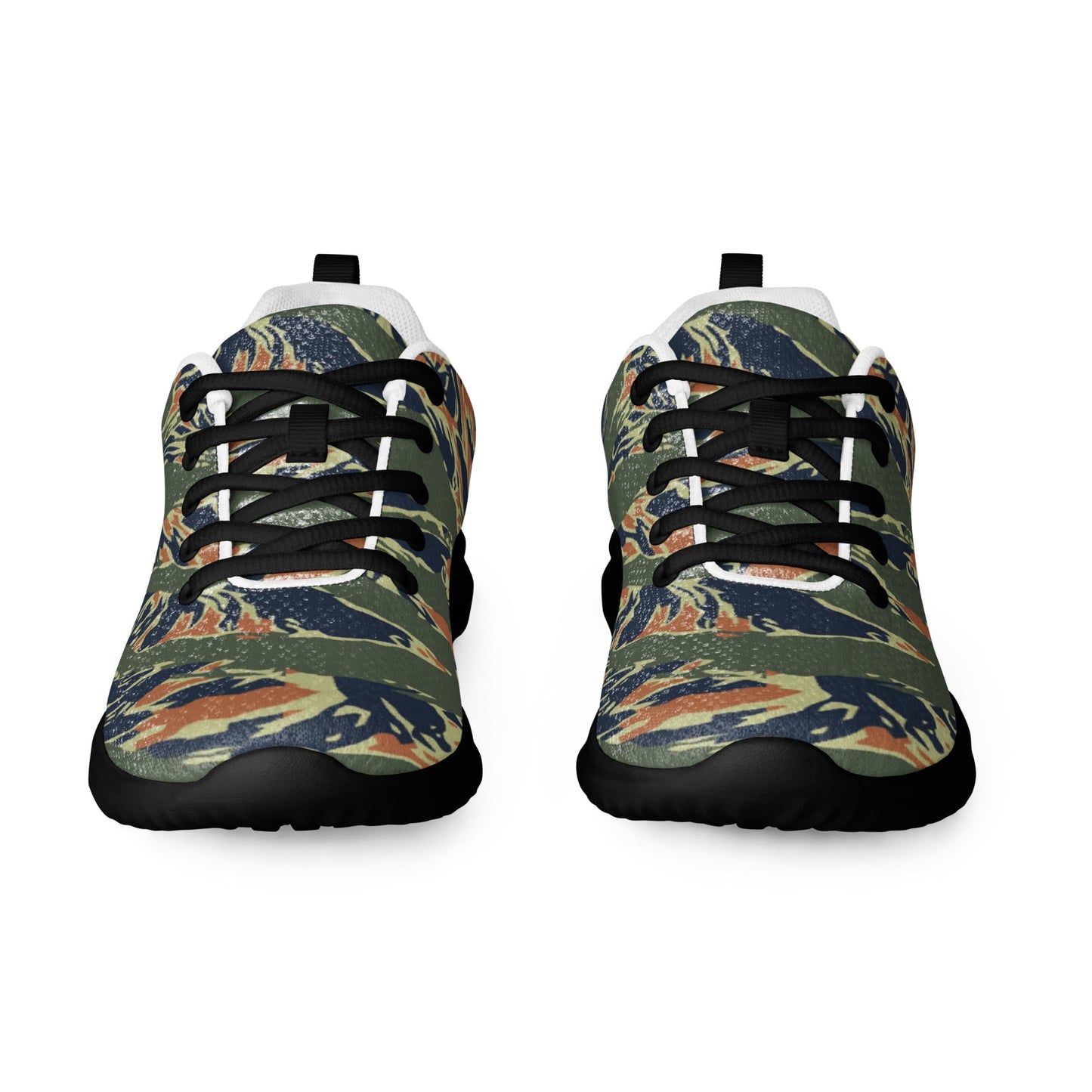 Equador Tiger Stripe Orange CAMO Mens Athletic Shoes