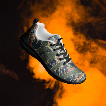 Equador Tiger Stripe Orange CAMO Mens Athletic Shoes