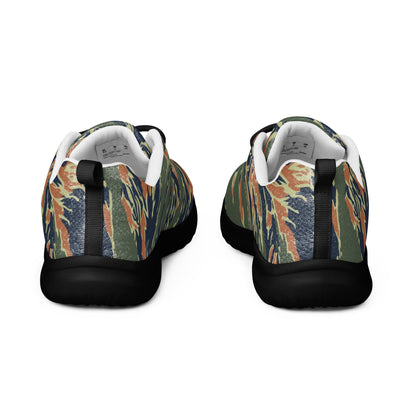 Equador Tiger Stripe Orange CAMO Mens Athletic Shoes