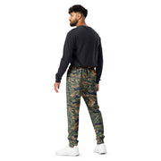 Tiger Stripe Volcanic Ember CAMO Mens Joggers - Men