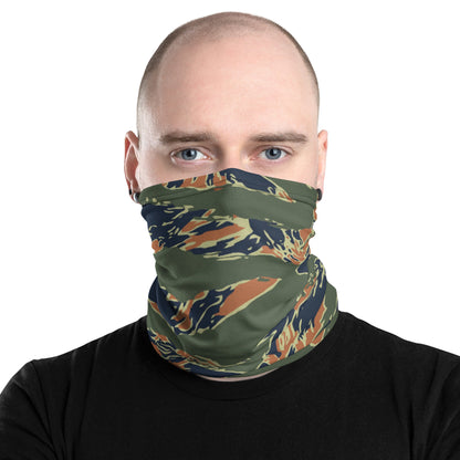 Equador Tiger Stripe Orange CAMO Neck Gaiter - Gaiters
