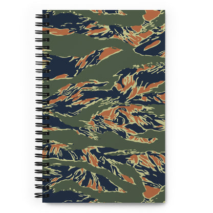 Equador Tiger Stripe Orange CAMO Spiral Notebook