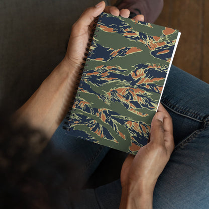 Equador Tiger Stripe Orange CAMO Spiral Notebook