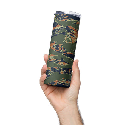 Equador Tiger Stripe Orange CAMO Stainless Steel Tumbler