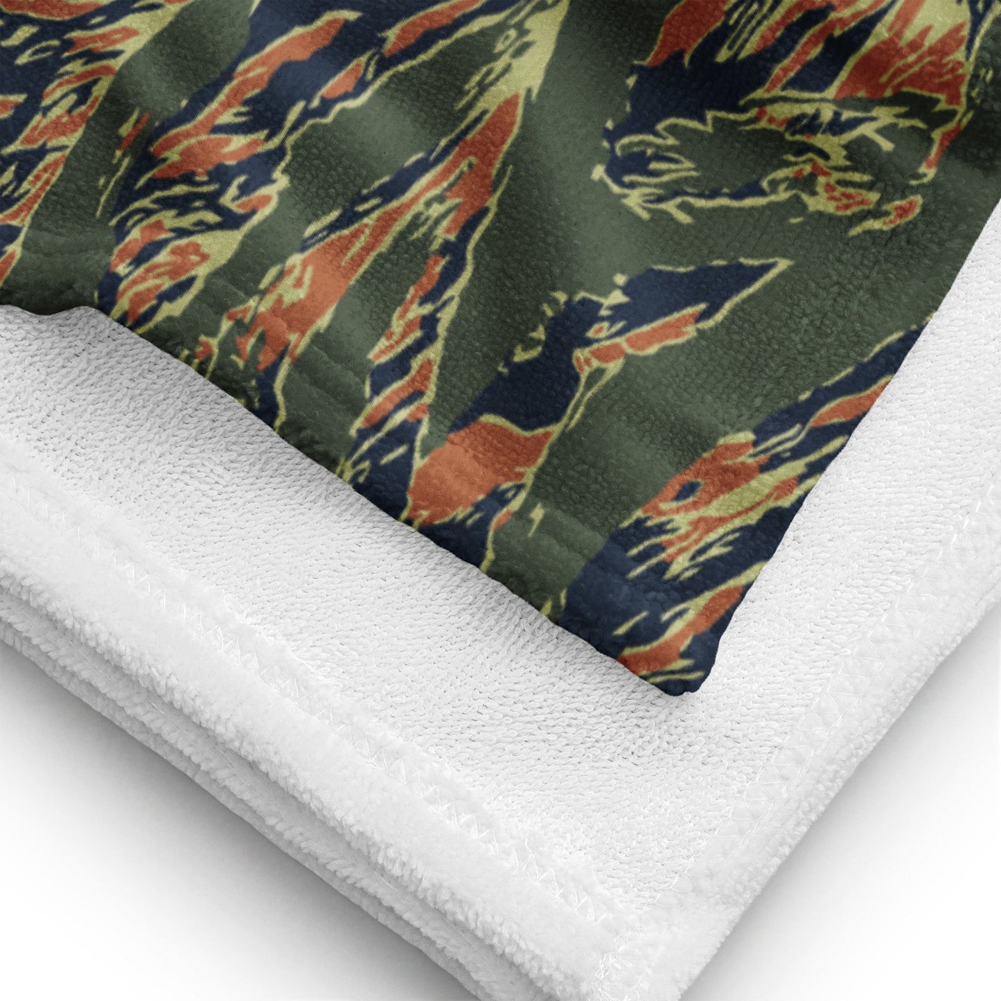Equador Tiger Stripe Orange CAMO Towel
