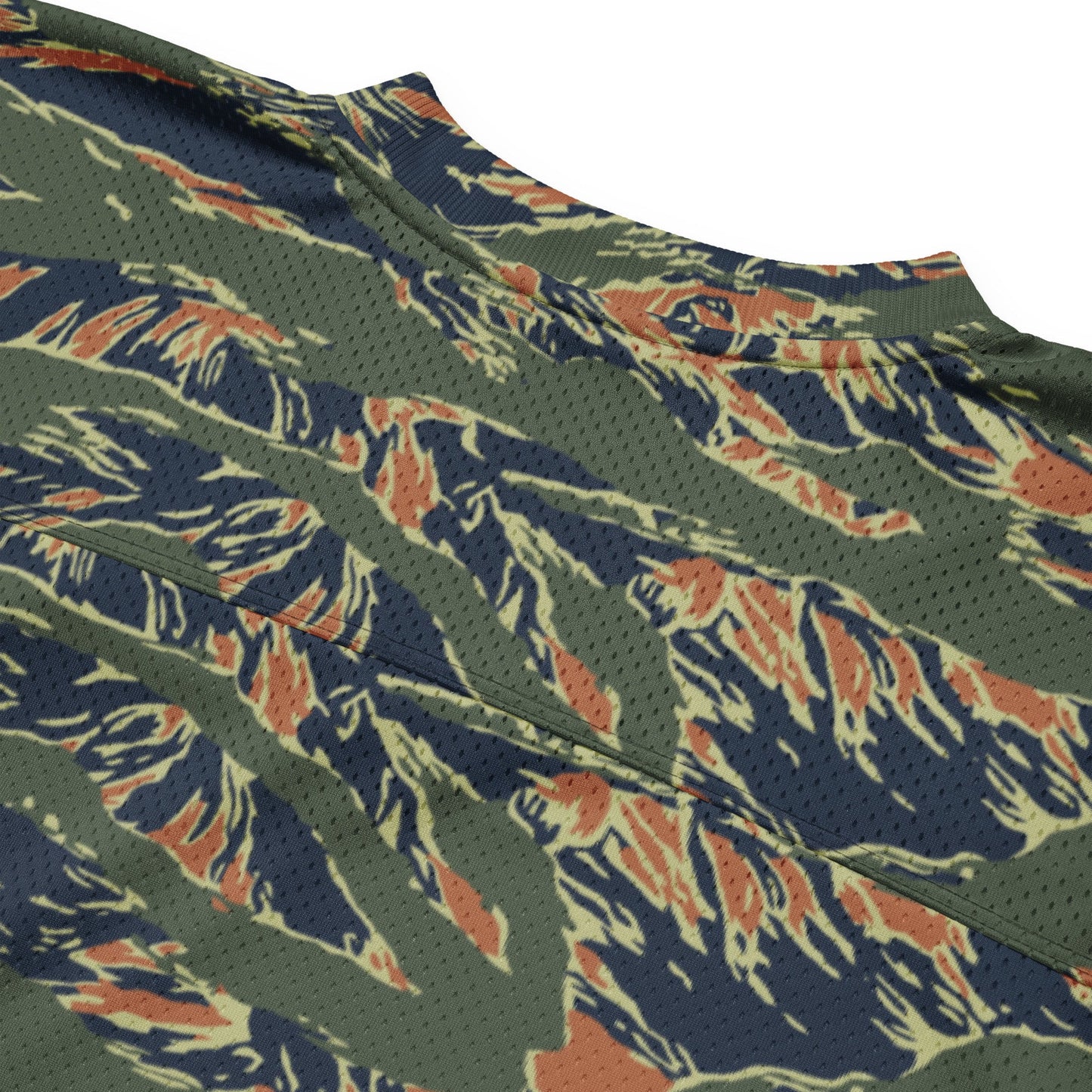 Equador Tiger Stripe Orange CAMO Unisex American Football Jersey